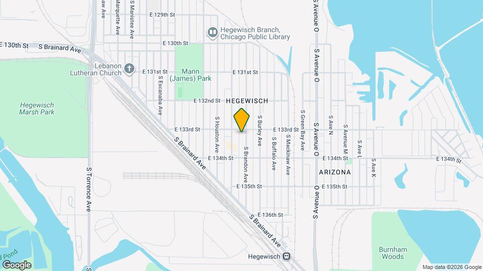 13310 S Brandon Ave, Unit 13310 Map and Location Details