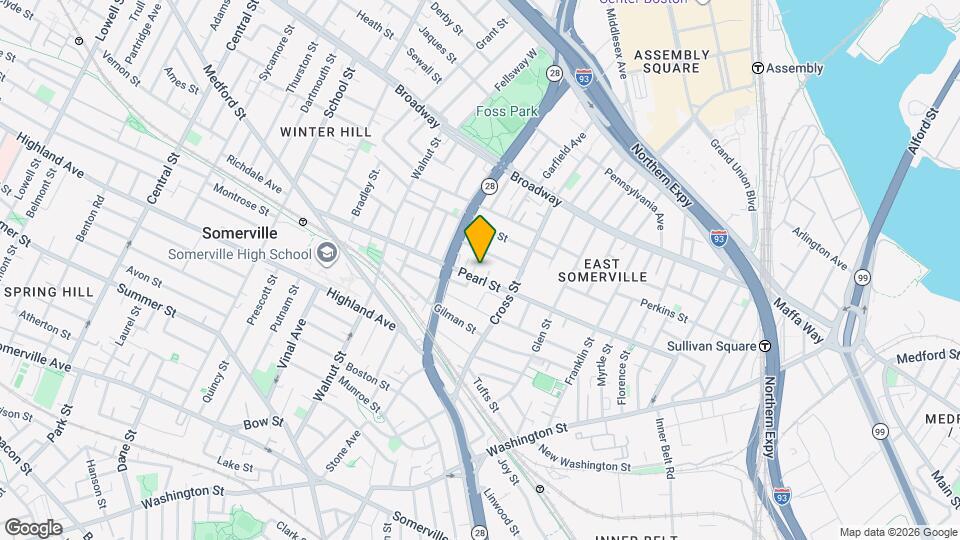 157 Pearl St, Unit 2 Map and Location Details