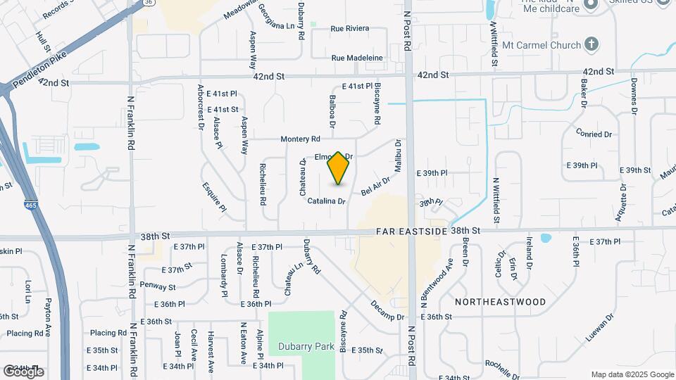 3903 Elmonte Ct Map and Location Details