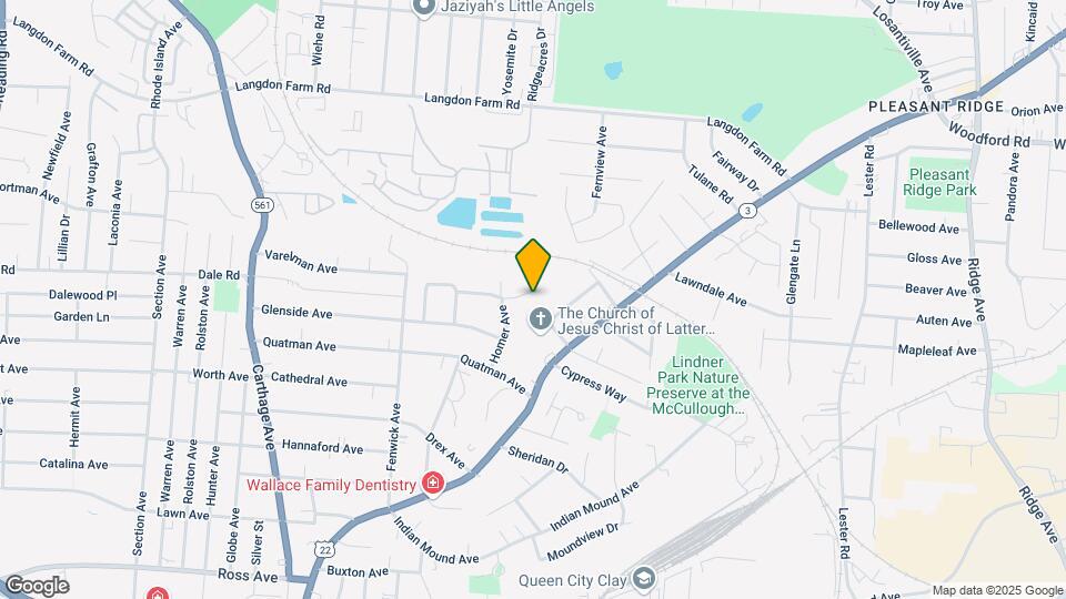 2529 Lysle Ln Mapa y Detalles de la Ubicación