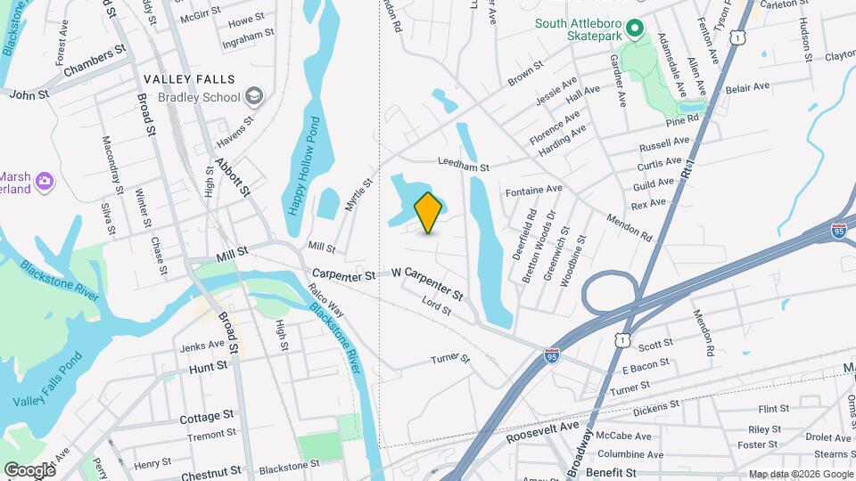 37 Lawn St Map and Location Details