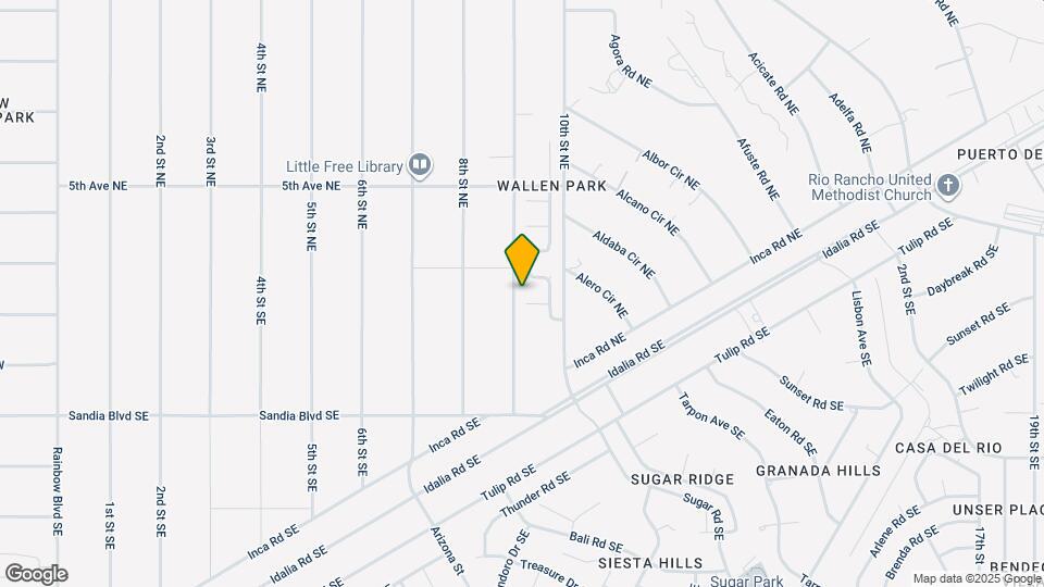 904 Crown Ct NE Mapa y Detalles de la Ubicación