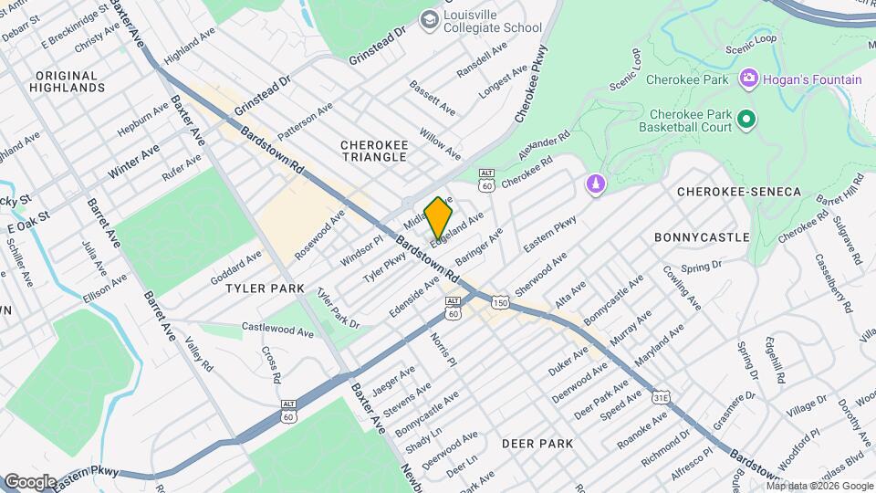 2016 Edgeland Ave Mapa y Detalles de la Ubicación