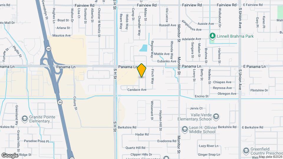 6704 Hammond Way Map and Location Details