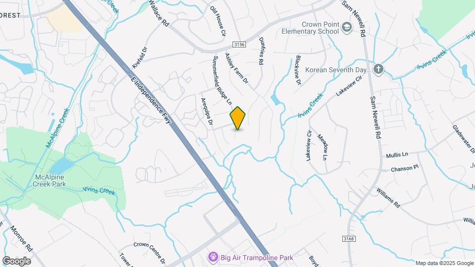 3046 Summerfield Ridge Ln Map and Location Details