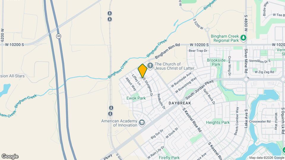 10408 S Sturgeon Dr Mapa y Detalles de la Ubicación