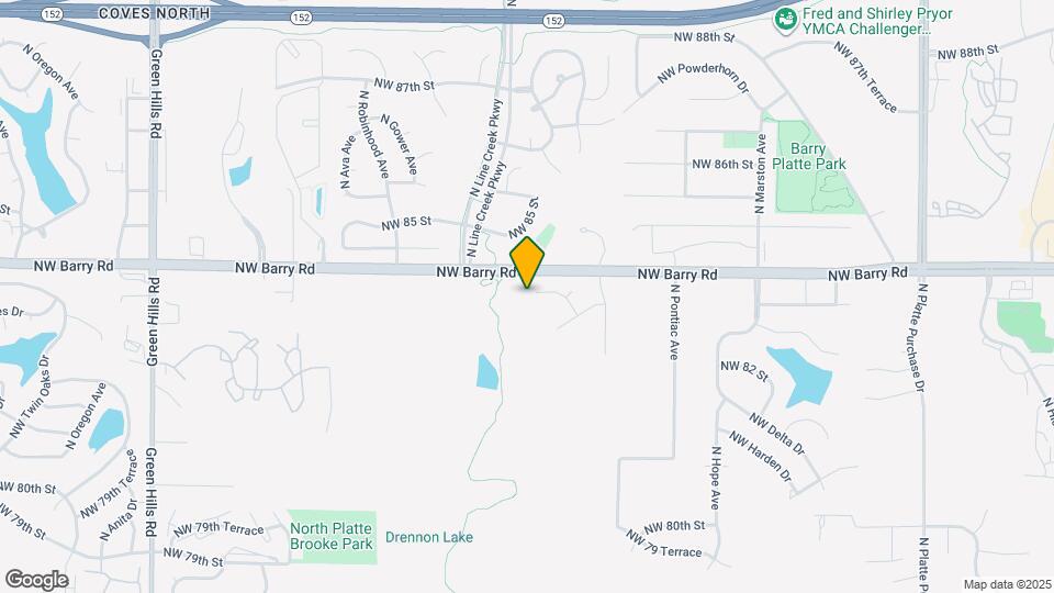 8384 N Britt Ct Map and Location Details