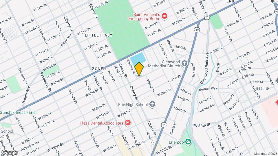 504 W 29th St, Unit Apt 2 Mapa y Detalles de la Ubicación