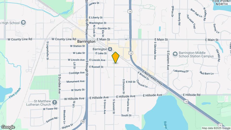 415 S Summit St Map and Location Details