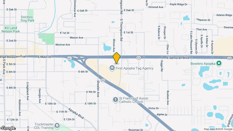 435 Blue Bird St Map and Location Details