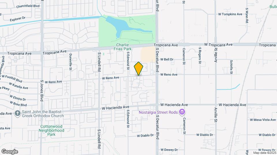 5125 W Reno Ave Mapa y Detalles de la Ubicación