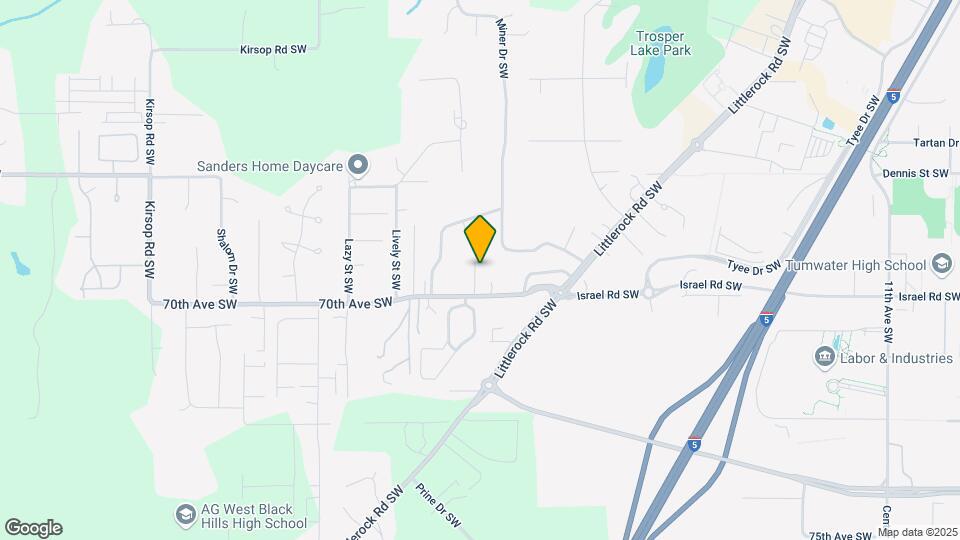6912 Liberty Ln Map and Location Details