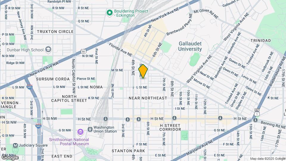 1131 5th St NE, Unit 1 Map and Location Details