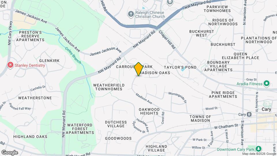 840 Madison Ave Map and Location Details