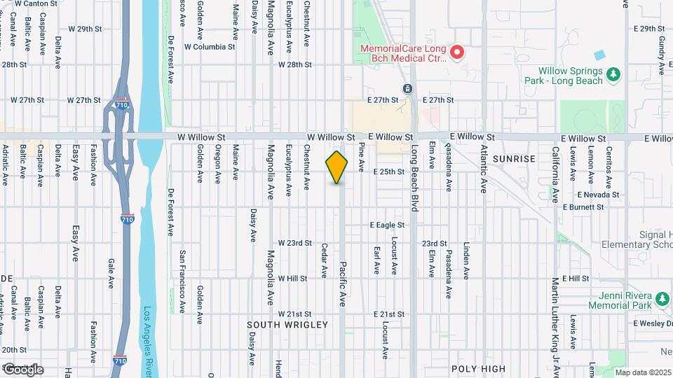 2447-2457 Pacific Ave Mapa y Detalles de la Ubicación