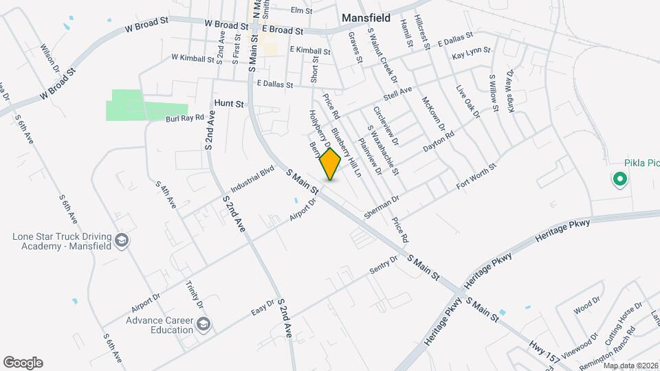 603 Sandiford Ct Map and Location Details