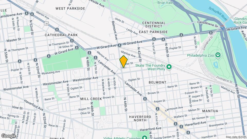 915 Belmont Ave Map and Location Details