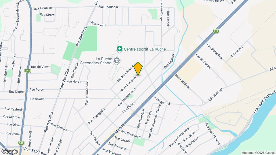 1230 Champlain Rue Map and Location Details