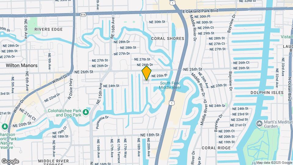 1911 NE 24th St Map and Location Details