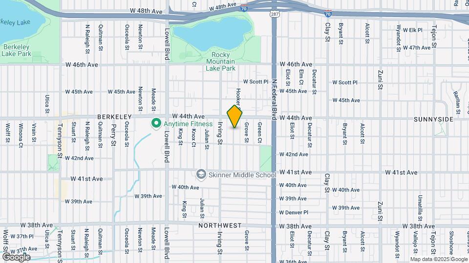 4288 Hooker St Map and Location Details