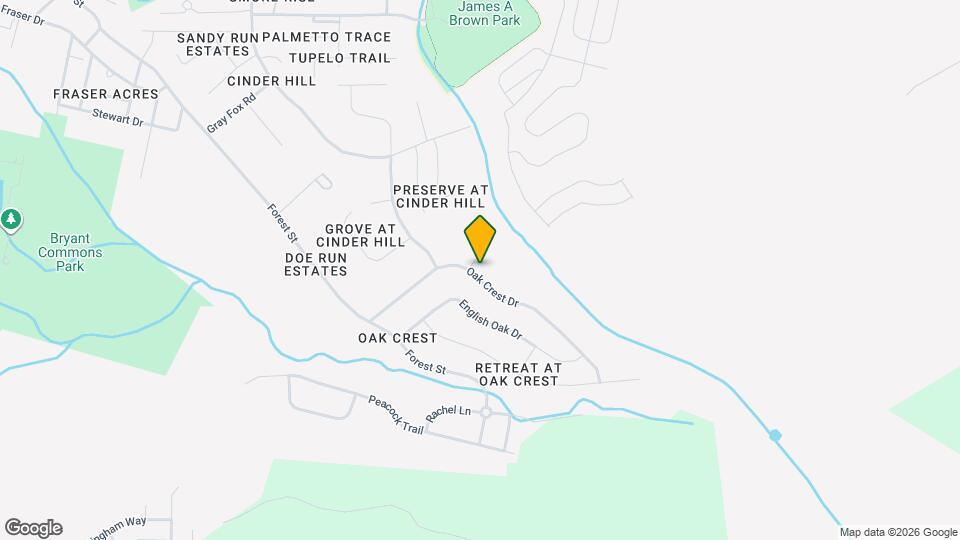 1000 White Oak Cir Map and Location Details