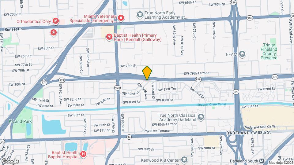 8345 SW 82nd St Mapa y Detalles de la Ubicación