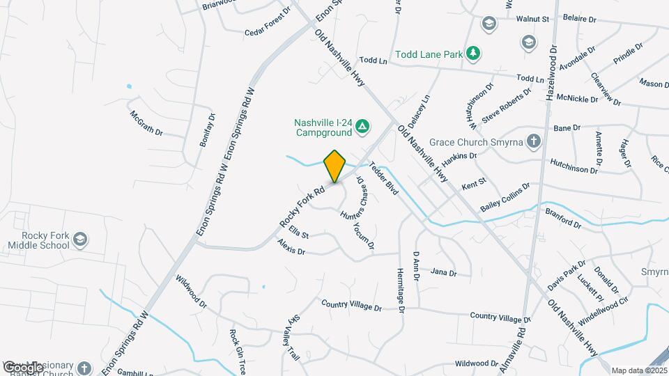 2147 Rocky Fork Rd Map and Location Details