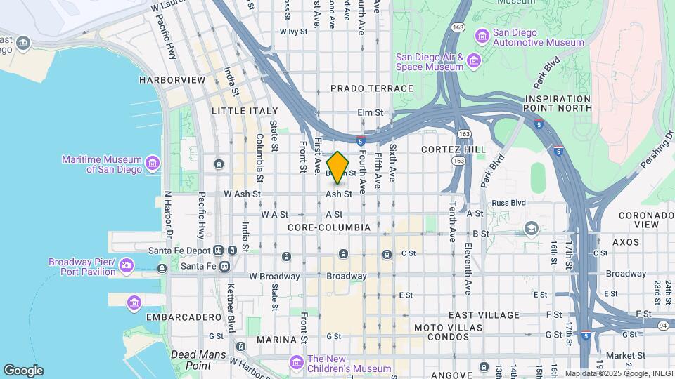 1401-1421 2nd Ave Mapa y Detalles de la Ubicación
