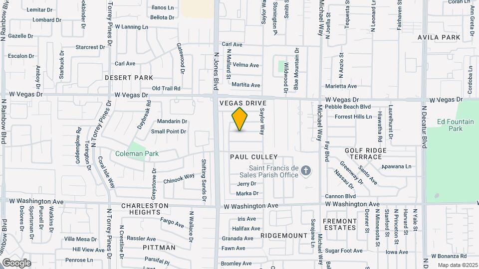 5909 Glen Eagles Ln Map and Location Details
