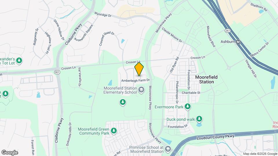 22257 Waterberry Terrace Map and Location Details