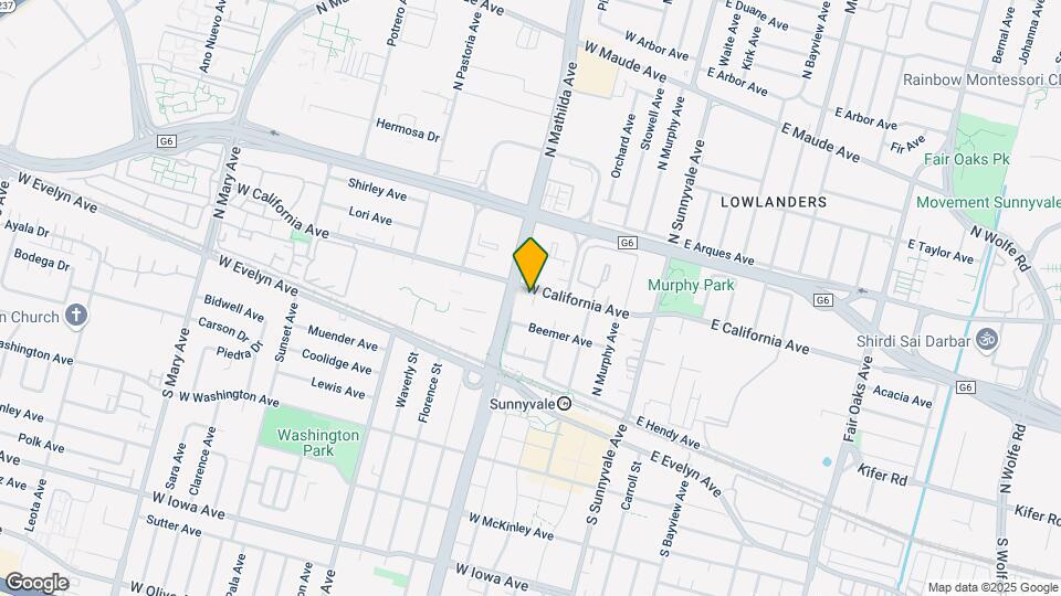 274-278 W California Ave Mapa y Detalles de la Ubicación