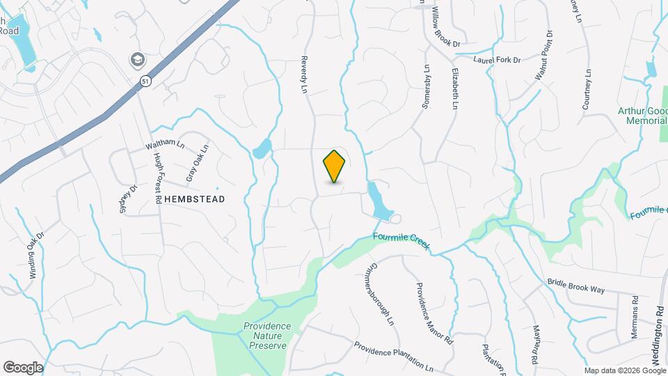 1300 Home Pl Map and Location Details