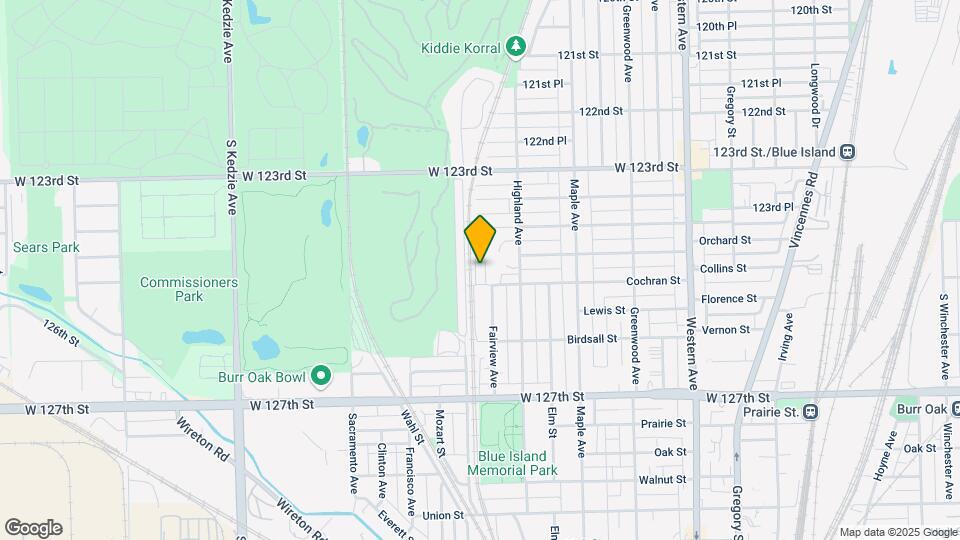 12438 Fairview Ave Mapa y Detalles de la Ubicación