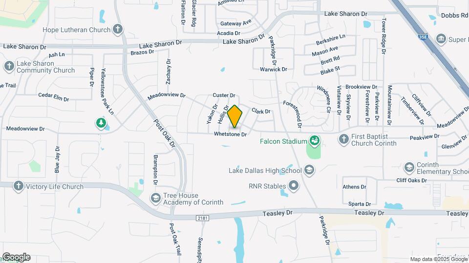 2703 Whetstone Dr Map and Location Details