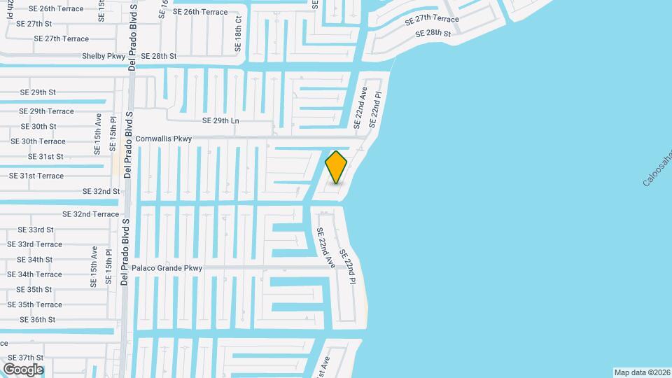 3142 SE 22nd Pl Map and Location Details