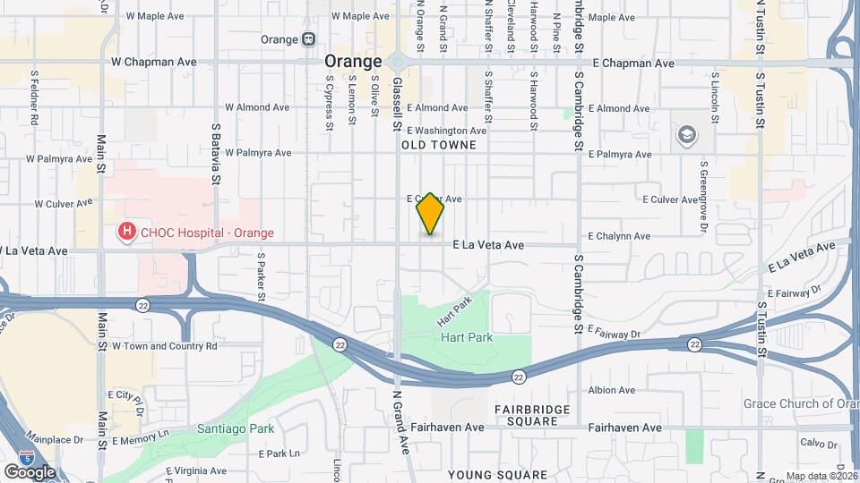 233 E La Veta Ave Map and Location Details