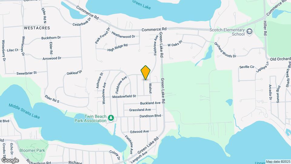 3589 Knollview Ave Map and Location Details