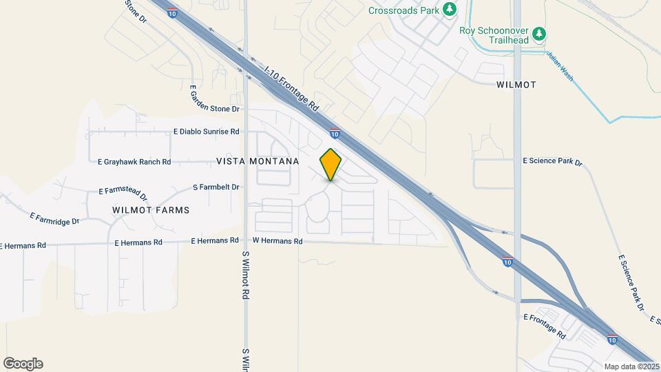 6558 E Cooperstown Dr Map and Location Details