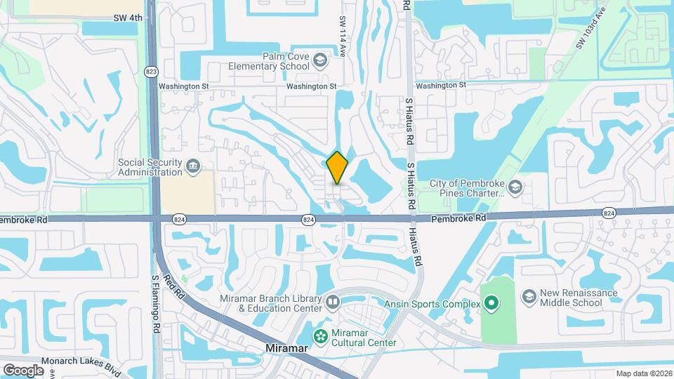 1346 SW 113th Terrace Map and Location Details