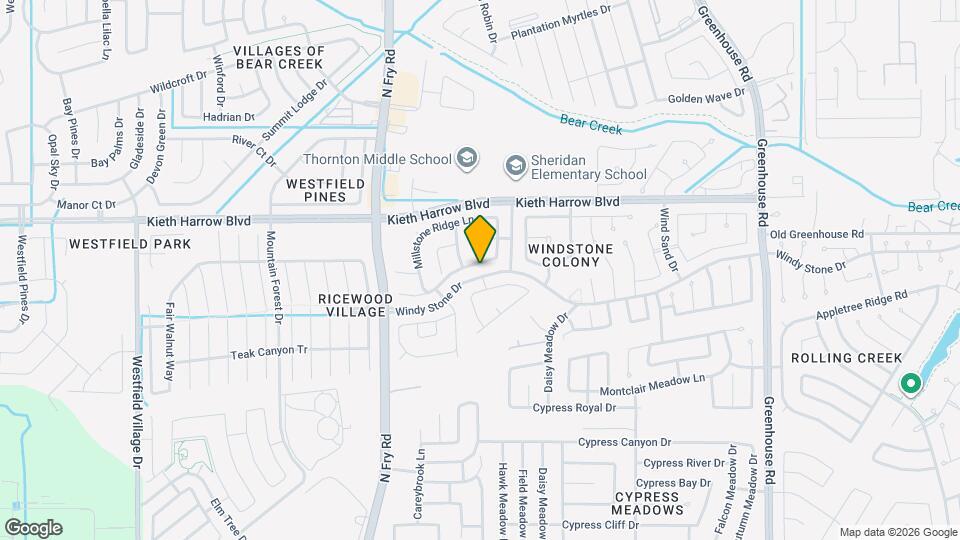 19723 Diamond Hills Ln Map and Location Details