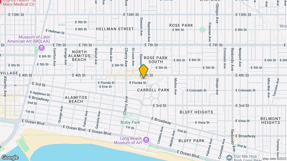 2215 E Florida St Map and Location Details