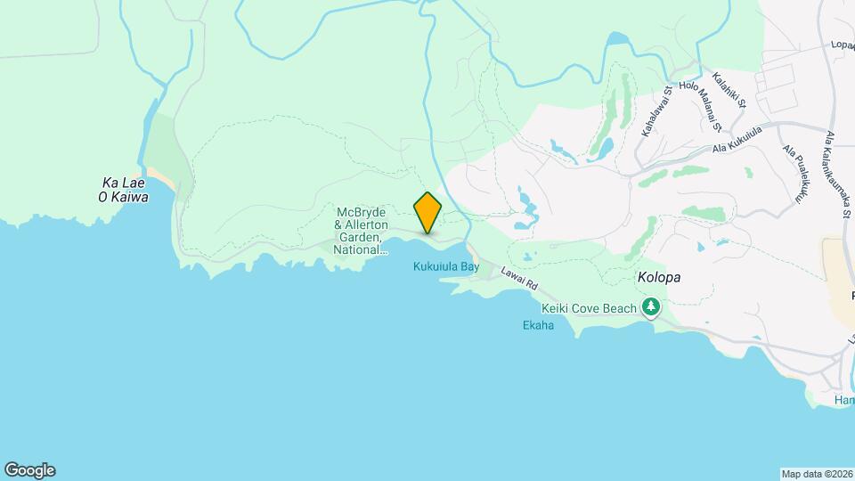 4526 Lawai Rd Map and Location Details