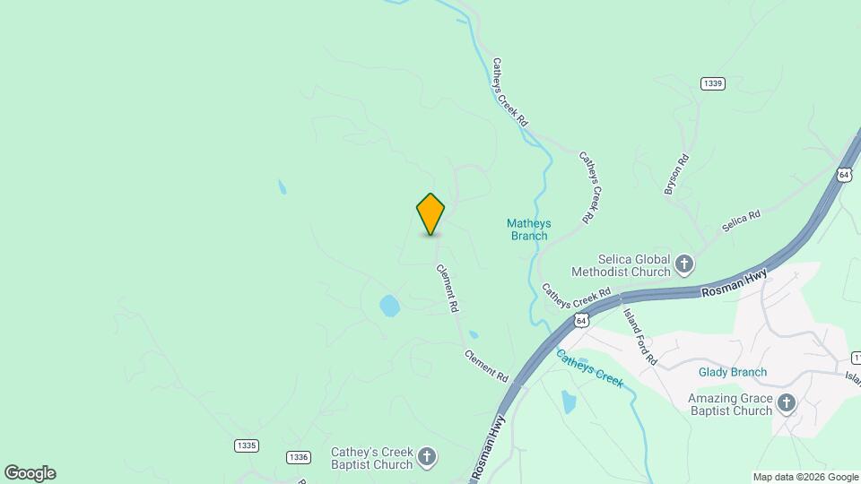 477 Clement Rd Map and Location Details