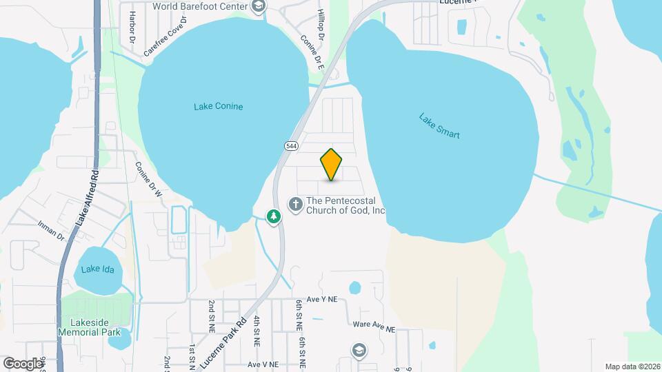 551 Lake Smart Blvd Map and Location Details