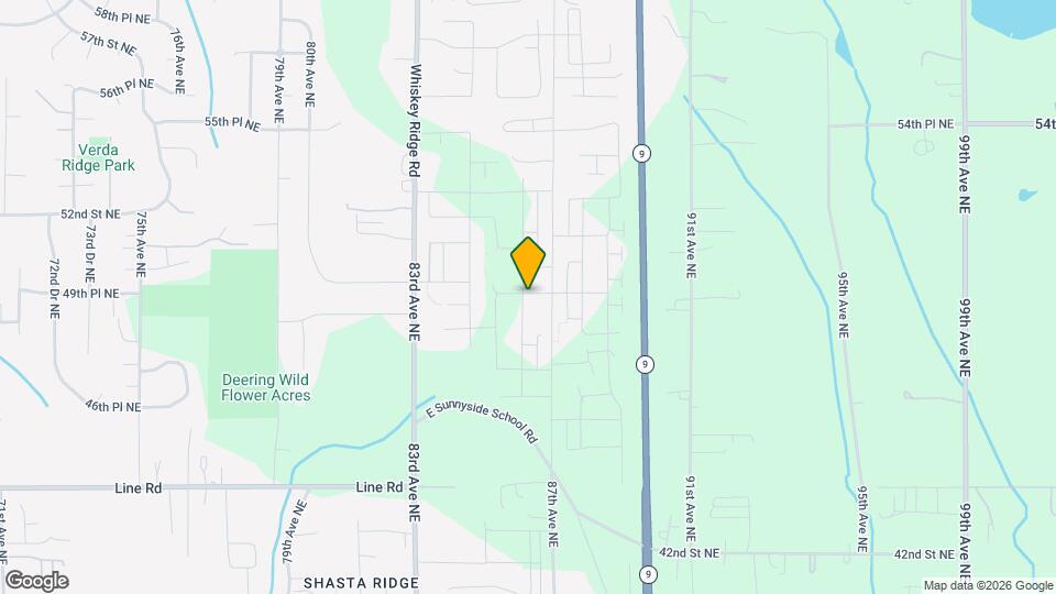 4931 86th Ave NE Map and Location Details