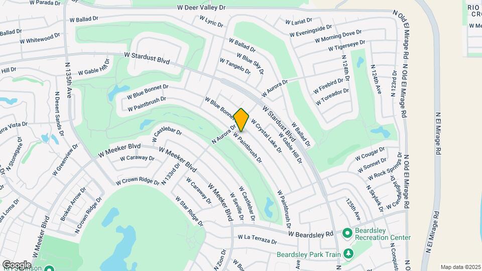 12822 W Paintbrush Dr Map and Location Details