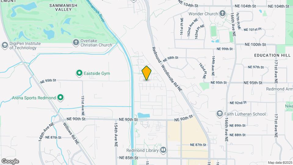 15720 NE 95th Way Map and Location Details