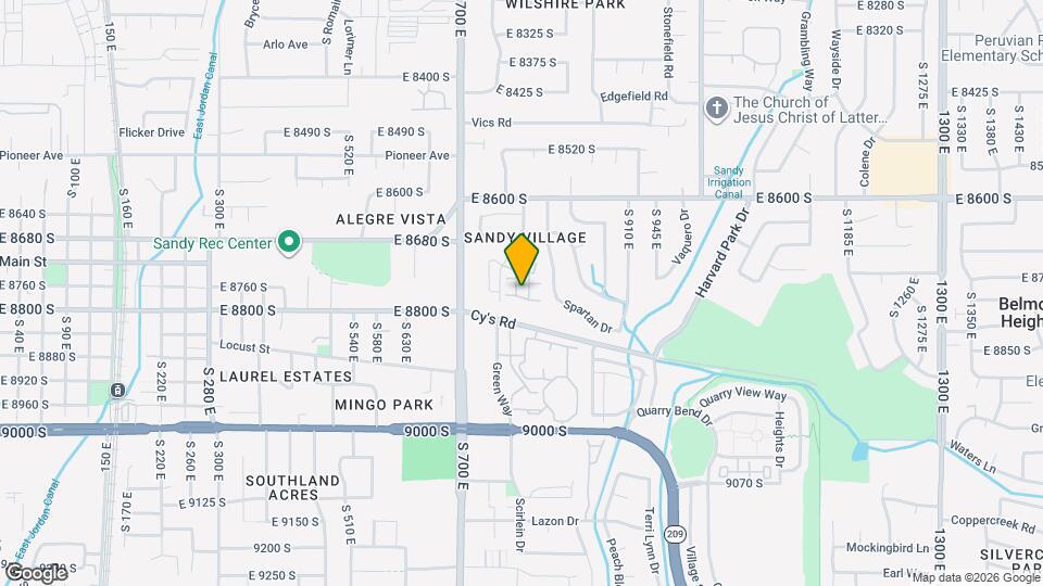 8758 Oak Park Cir Map and Location Details