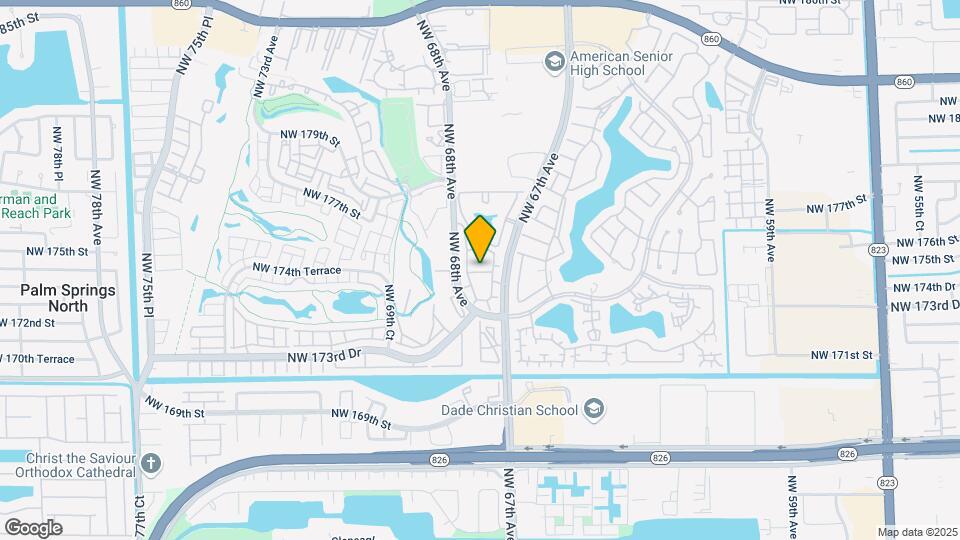 17440 NW 67th Ct Mapa y Detalles de la Ubicación