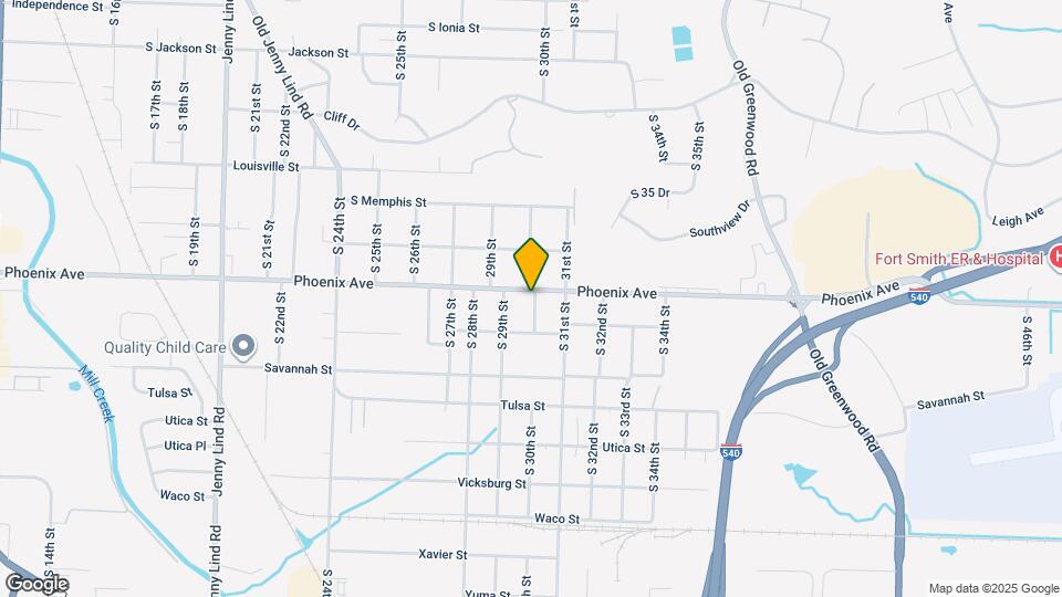 2924 Phoenix Ave Map and Location Details